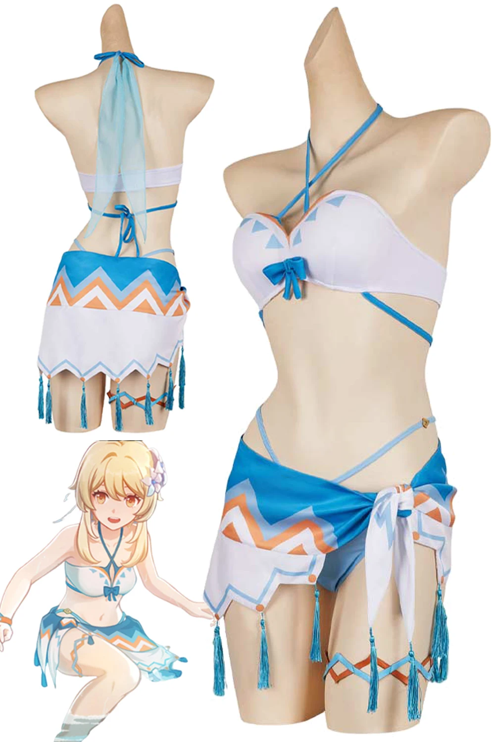 Disguise Lumine Cosplay Hot Spring Spa Suit Anime Game Genshin Impact Costume Women Outfits Role Play Fancy Dress Up Party Cloth
Disguise Lumine Cosplay Hot Spring Spa Suit Anime Game Genshin Impact Costume Women Outfits Role Play Fancy Dress Up Party Cloth