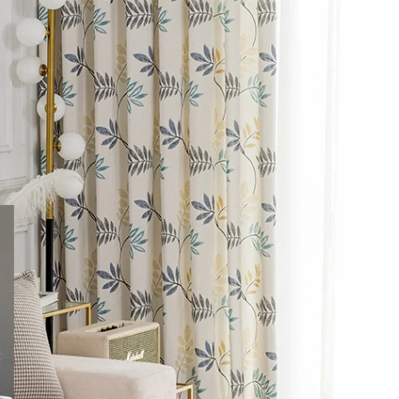 Light Luxury Curtains for Living Dining Room Bedroom Fresh Vine Modern Simple Polyester/Cotton Printing Window Drape Balcony
Light Luxury Curtains for Living Dining Room Bedroom Fresh Vine Modern Simple Polyester/Cotton Printing Window Drape Balcony