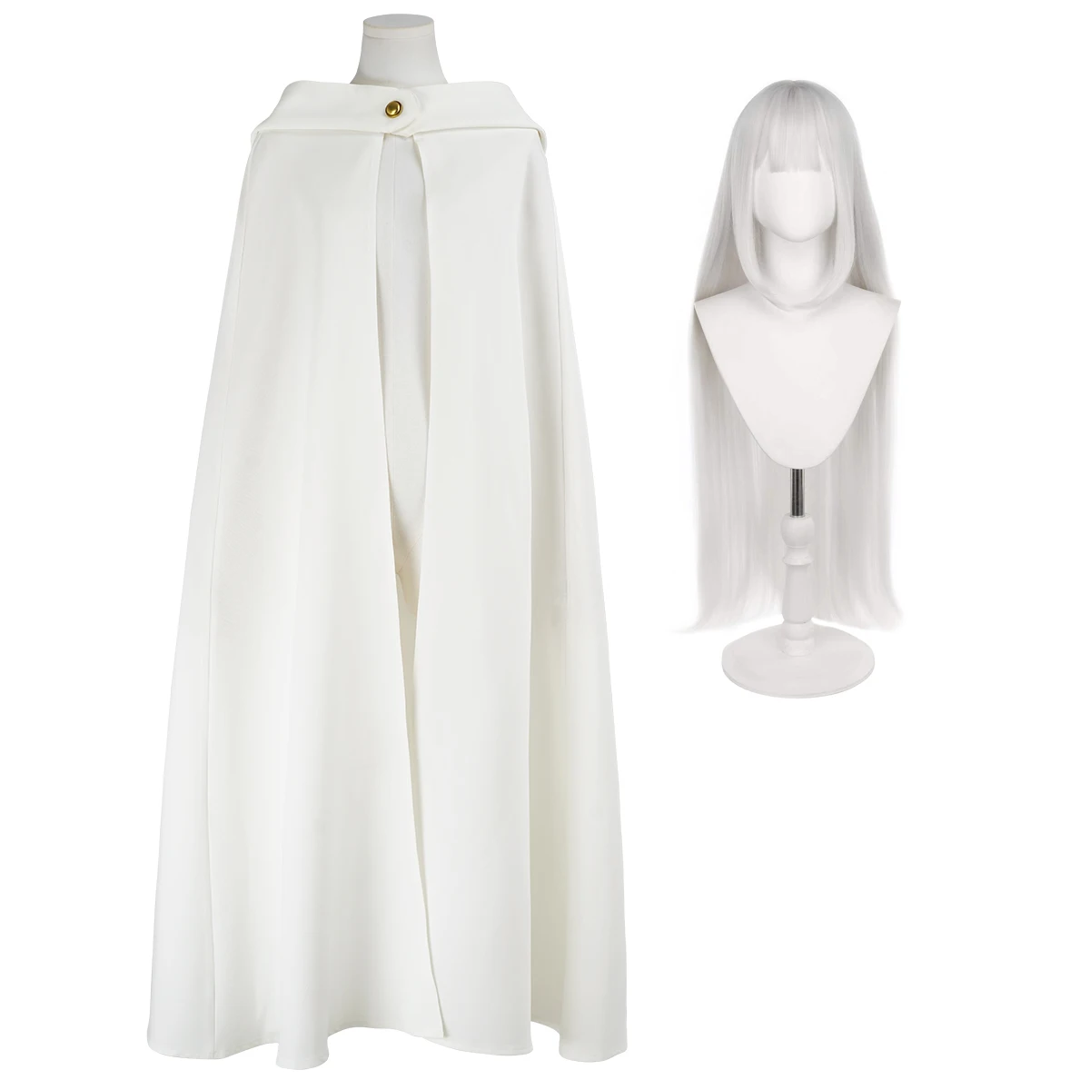 HOLOUN Emilia Cosplay Costume Wig Zero Anime Cloak Hooded Cape Convention Halloween Christmas
HOLOUN Emilia Cosplay Costume Wig Zero Anime Cloak Hooded Cape Convention Halloween Christmas