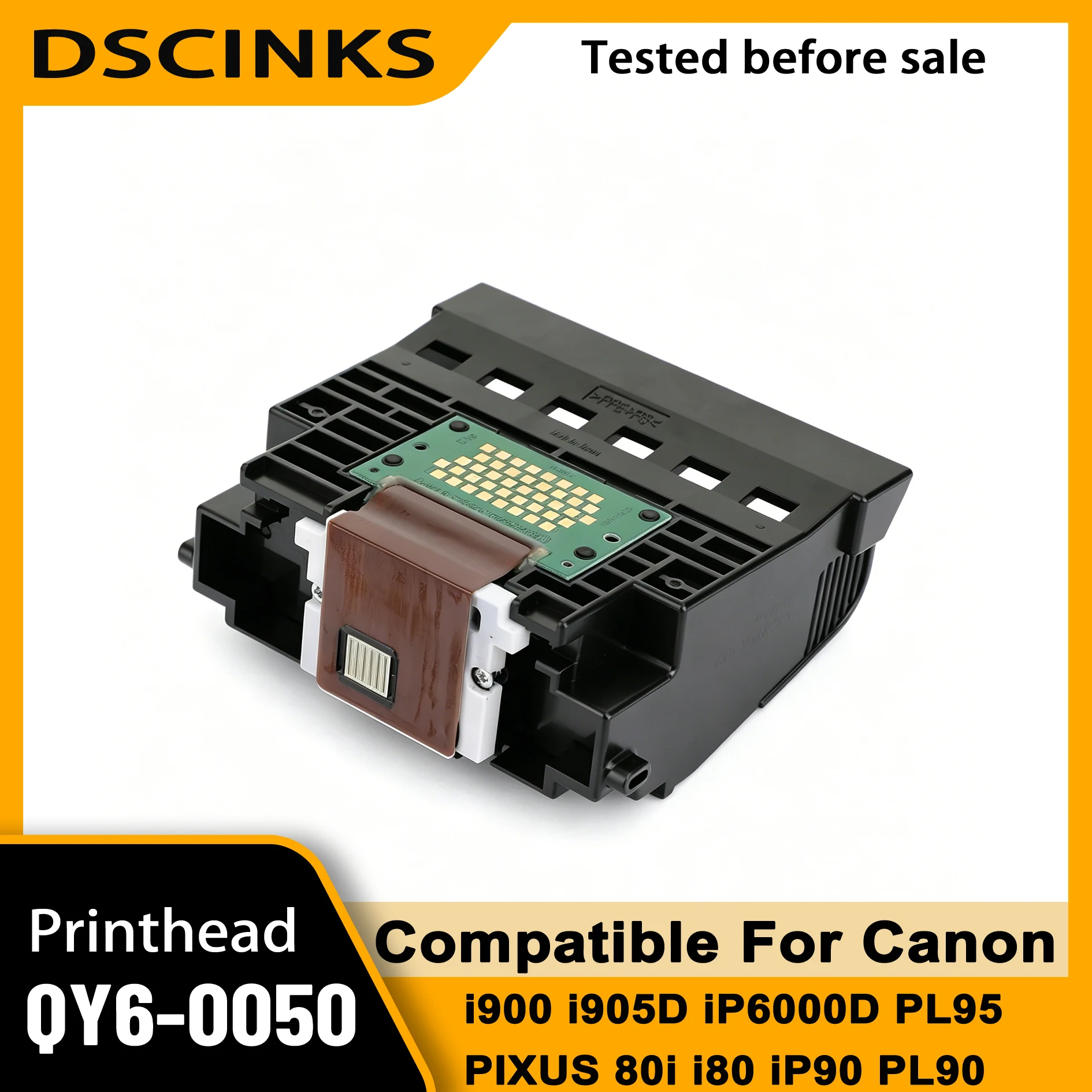 Refurbished QY6-0050 printhead for Canon PIXMAi900 i905D iP6000D PIXUS 80i i80 iP90 CF-PL90 PL95 PL90W PL95W printer qy6 0050
Refurbished QY6-0050 printhead for Canon PIXMAi900 i905D iP6000D PIXUS 80i i80 iP90 CF-PL90 PL95 PL90W PL95W printer qy6 0050