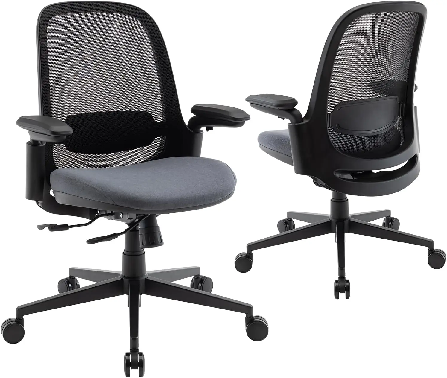 Ergonomic Mesh Office Chair with 3D Armrests, Sliding Seat, Tilt Lock and Lumbar Support
Ergonomic Mesh Office Chair with 3D Armrests, Sliding Seat, Tilt Lock and Lumbar Support
