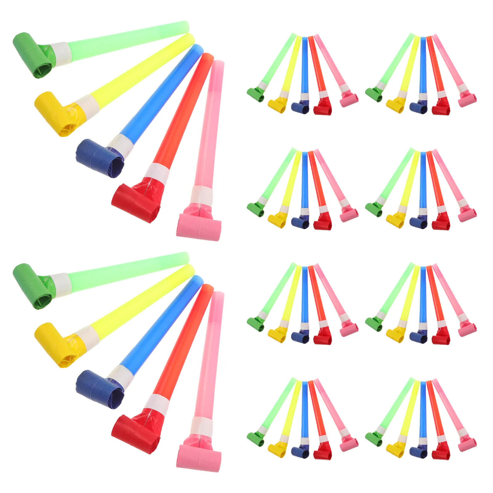 50Pcs Party Noisemaker Whistles Colorful Plastic Blow Horns Loud Crisp Sound Birthday Wedding School Graduation Party Favors
50Pcs Party Noisemaker Whistles Colorful Plastic Blow Horns Loud Crisp Sound Birthday Wedding School Graduation Party Favors