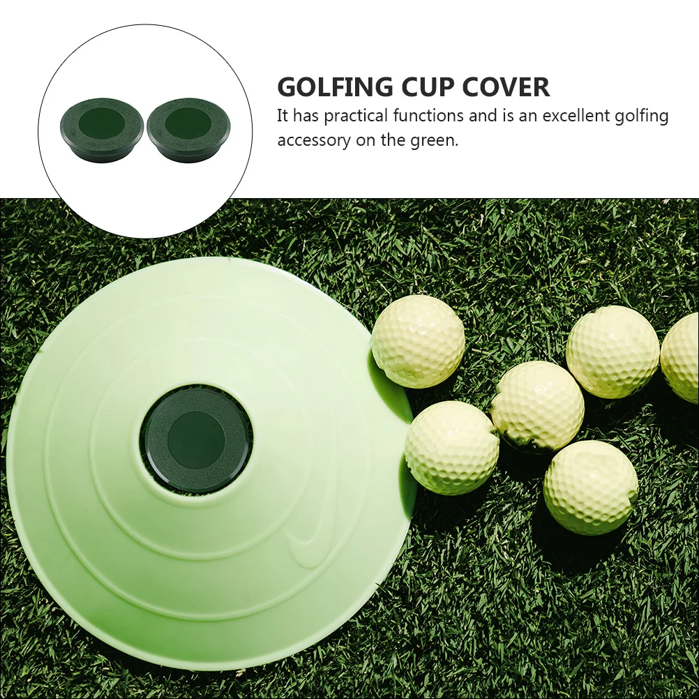 2Pcs Golf Hole Cup Cover Lightweight Durable Plastic Practice Putting Training Aid Green Accessories Golf Supplies 
2Pcs Golf Hole Cup Cover Lightweight Durable Plastic Practice Putting Training Aid Green Accessories Golf Supplies