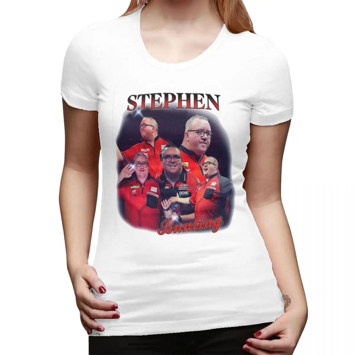 Женская футболка Stephen Bunting Bootleg с круглым вырезом, уличные футболки, женские футболки, короткая летняя одежда, топы
Женская футболка Stephen Bunting Bootleg с круглым вырезом, уличные футболки, женские футболки, короткая летняя одежда, топы