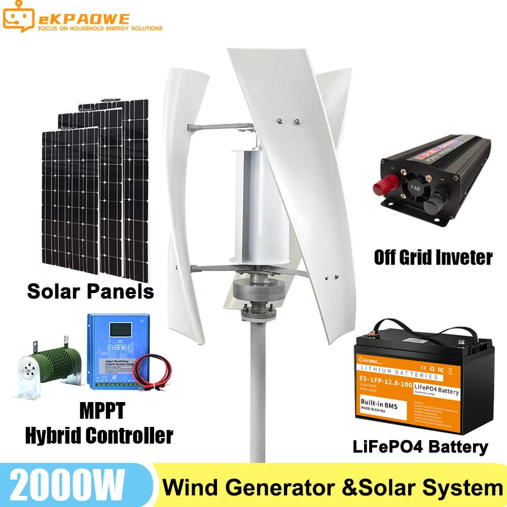 Poland1500W Wind Turbine 12v 24v Vertical Axies Wind Generator VAWT Windmill Free Energy With inverter Solar Panels Homeuse
Poland1500W Wind Turbine 12v 24v Vertical Axies Wind Generator VAWT Windmill Free Energy With inverter Solar Panels Homeuse
