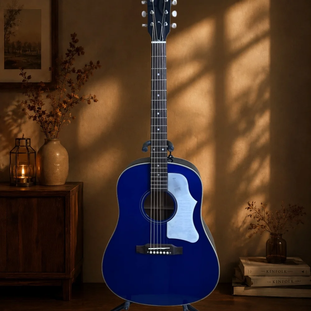 Fast Delivery Professional Blue J Series Acoustic Guitar Rosewood Fingerboard 20 Frets Warm Tone
Fast Delivery Professional Blue J Series Acoustic Guitar Rosewood Fingerboard 20 Frets Warm Tone
