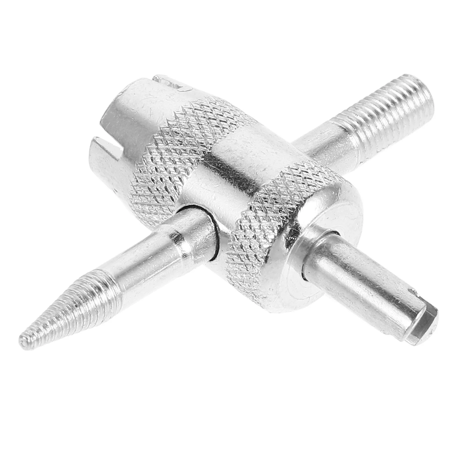 4-in-1 Valve Core Removal Tool Multifunctional Metal Valve Stem Wrench for Cars Motorcycles Bicycles Tires Tire Wrench
4-in-1 Valve Core Removal Tool Multifunctional Metal Valve Stem Wrench for Cars Motorcycles Bicycles Tires Tire Wrench