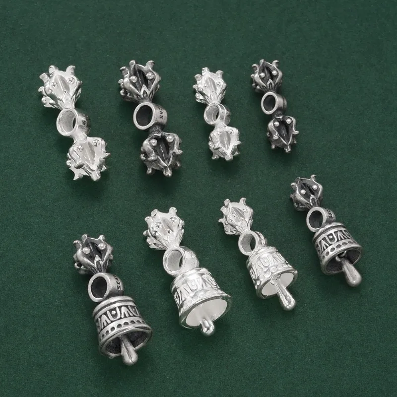 New Handcrafted Authentic Traditional Tibetan Vajra Bell Dorje Counter Pendant for Mala Buddhist Ritual Dharma Tool Charm Amulet
New Handcrafted Authentic Traditional Tibetan Vajra Bell Dorje Counter Pendant for Mala Buddhist Ritual Dharma Tool Charm Amulet