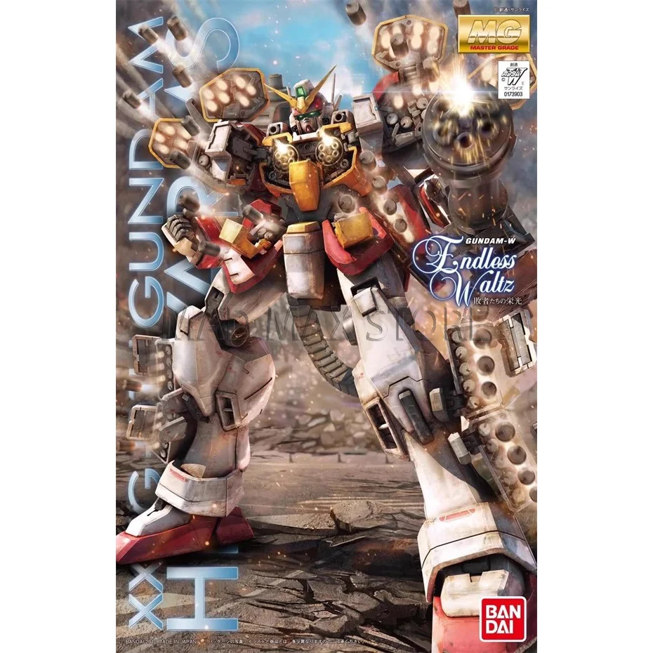 In Stock Bandai MG 1/100 Heavy Armed Gundam Heavy Gunner Heavy EW Gundam W Assembly Model
In Stock Bandai MG 1/100 Heavy Armed Gundam Heavy Gunner Heavy EW Gundam W Assembly Model