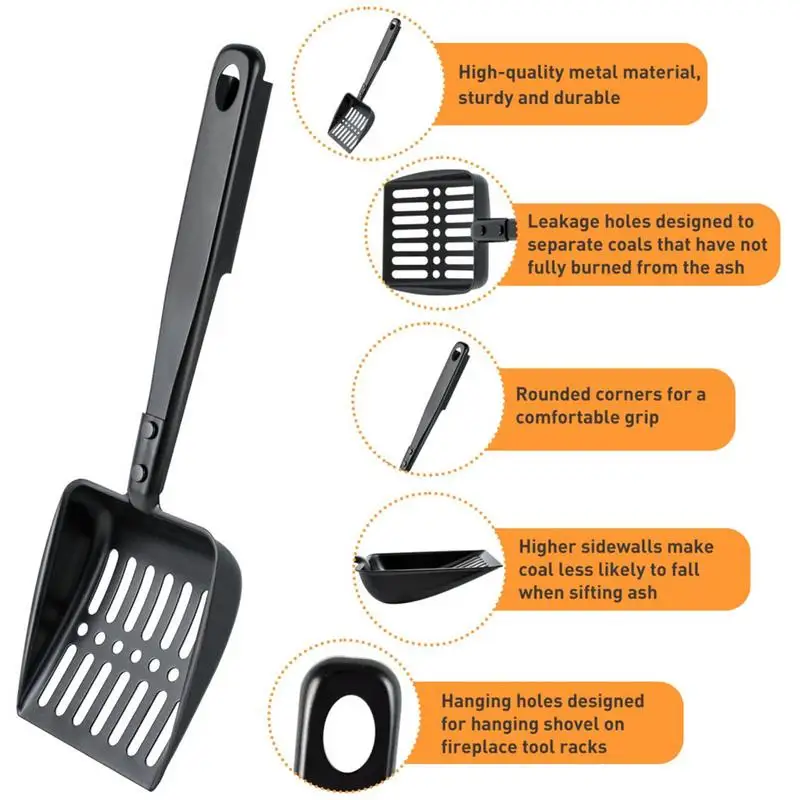 Hollow Out Wood Stove Ash Sifter Metal Fireplace Ash Shovel Iron Coal Shovel Fire Pit Tools for Fireplaces hollow fireplace Tool
Hollow Out Wood Stove Ash Sifter Metal Fireplace Ash Shovel Iron Coal Shovel Fire Pit Tools for Fireplaces hollow fireplace Tool
