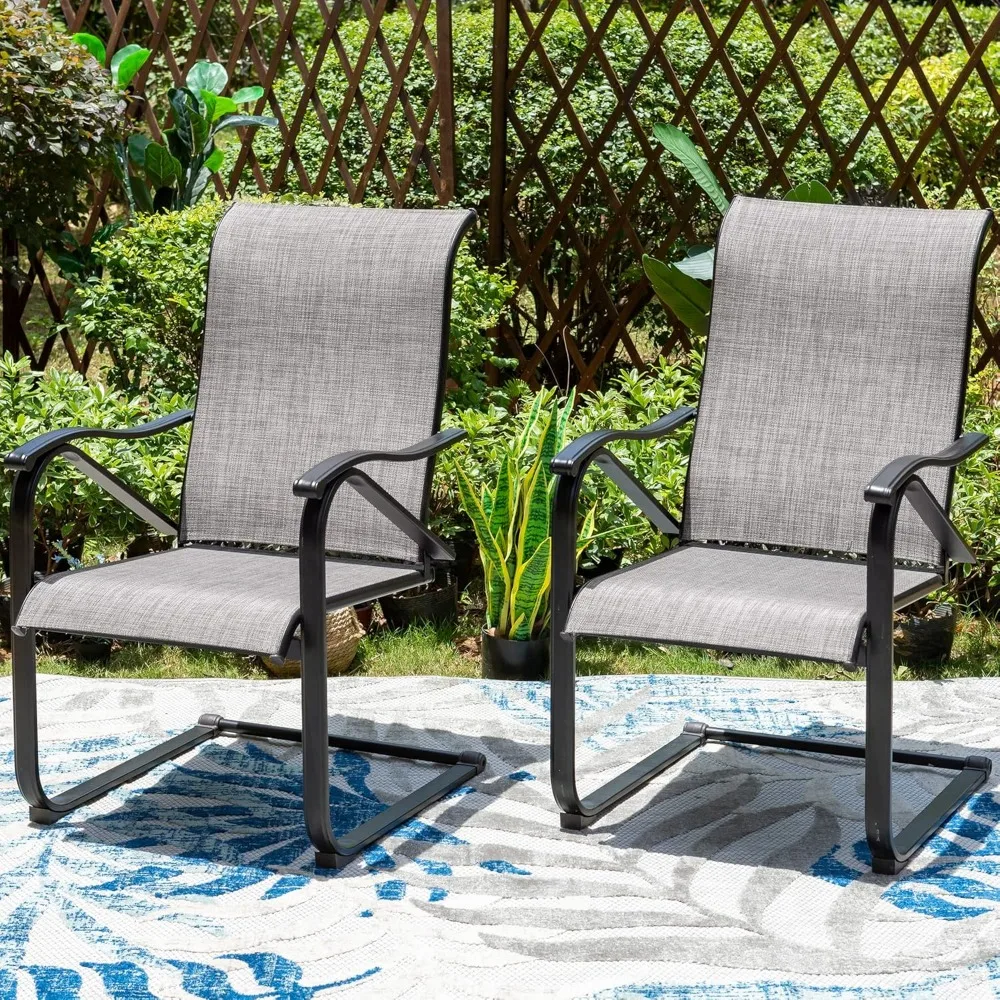 Sophia & William Slingback Patio Chairs, 2 PCS Outdoor Spring Chairs Heavy Duty Patio Chairs, C Spring Motion Chairs Support 300
Sophia & William Slingback Patio Chairs, 2 PCS Outdoor Spring Chairs Heavy Duty Patio Chairs, C Spring Motion Chairs Support 300