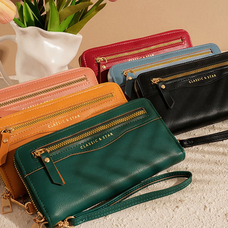 1Pc New Women's Wallet Large Capacity Long Card Holder Handbag Three Fold Wallet For Women Hand-held Bag Change Card Bag
1Pc New Women's Wallet Large Capacity Long Card Holder Handbag Three Fold Wallet For Women Hand-held Bag Change Card Bag