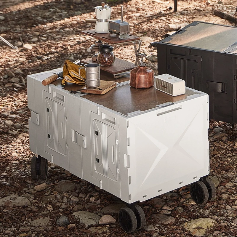 Minimalist Outdoor camper trolley case picnic tools car foldable movable dining table multi-functional camp car
Minimalist Outdoor camper trolley case picnic tools car foldable movable dining table multi-functional camp car