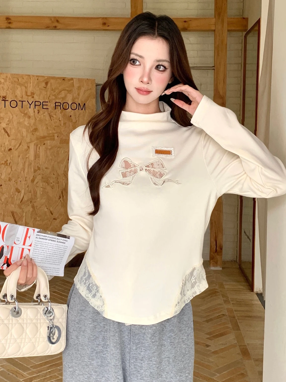 ISNI Store Women's Fce Lined Long Sve T-irt Sweet Slimming Versatile Base Layer irt Autumn Knot Casual ...
ISNI Store Women's Fce Lined Long Sve T-irt Sweet Slimming Versatile Base Layer irt Autumn Knot Casual ...