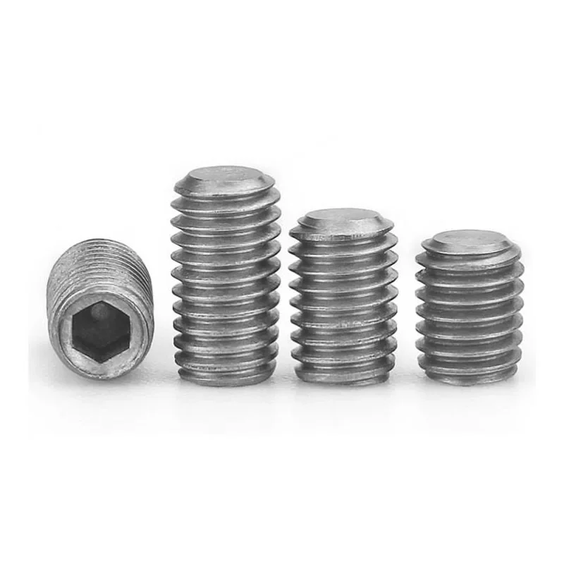 Pure Titanium TA2 Concave End Grub Screws Hex Socket Headless Set Screws Mi Screws M3 M4 M5 M6 M8 M10 10/20Pcs
Pure Titanium TA2 Concave End Grub Screws Hex Socket Headless Set Screws Mi Screws M3 M4 M5 M6 M8 M10 10/20Pcs