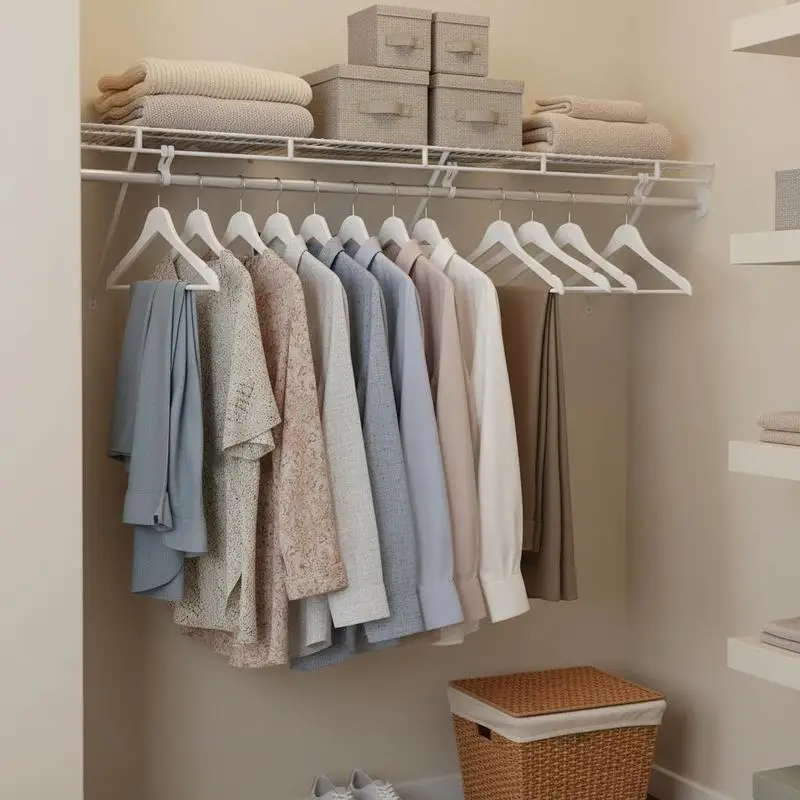 Closet Shelves Wall Mounted 24x12x8 For Closet Garage Workshop, Adjustable Wire Shelving Metal Frame, Organize Storage Space
Closet Shelves Wall Mounted 24x12x8 For Closet Garage Workshop, Adjustable Wire Shelving Metal Frame, Organize Storage Space