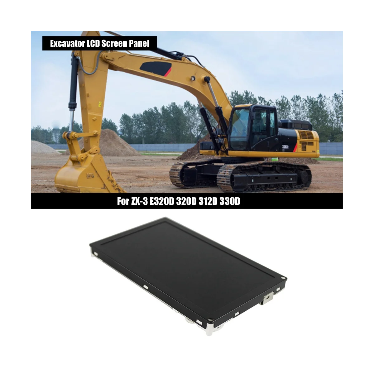 279-7611 227-7698 LCD Screen Panel Replacement for -3 E320D 320D 312D 330D Excavator Monitor
279-7611 227-7698 LCD Screen Panel Replacement for -3 E320D 320D 312D 330D Excavator Monitor