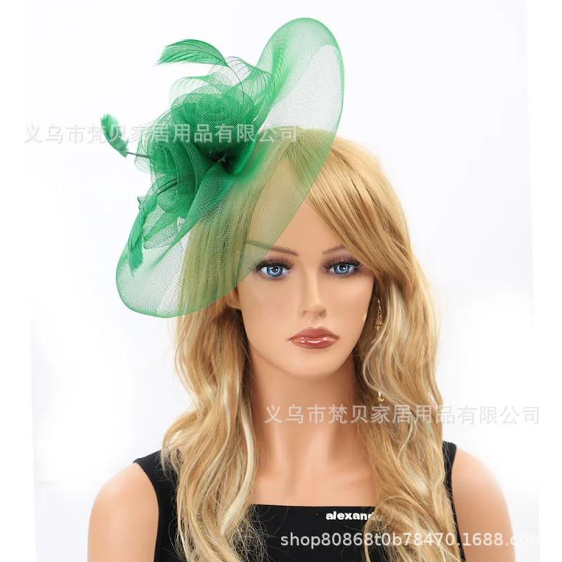 Hot-Selling Women's Dress-Up Hat Church Bride Hair Clip Hair Accessories Decorative Ball Headpiece Wedding Dress
Hot-Selling Women's Dress-Up Hat Church Bride Hair Clip Hair Accessories Decorative Ball Headpiece Wedding Dress