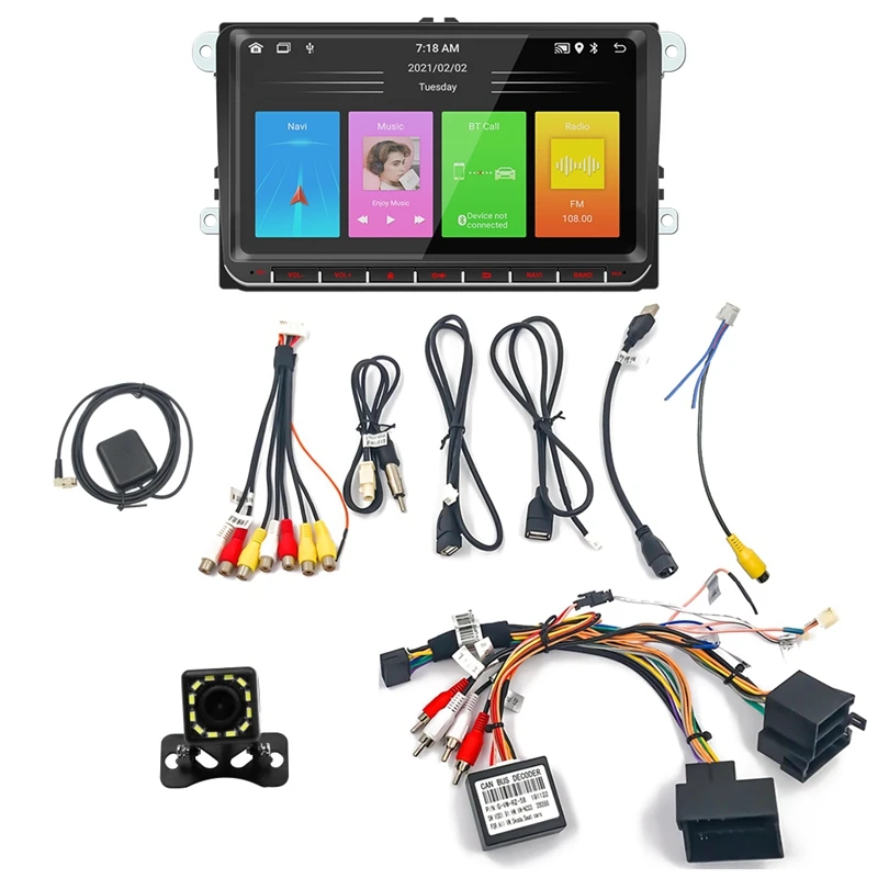Android Multimedia Player 2Din 9Inch Car Radio For VW Golf 5 6 Passat B6 Jetta MK5 MK6 Support Carplay Android Auto
Android Multimedia Player 2Din 9Inch Car Radio For VW Golf 5 6 Passat B6 Jetta MK5 MK6 Support Carplay Android Auto
