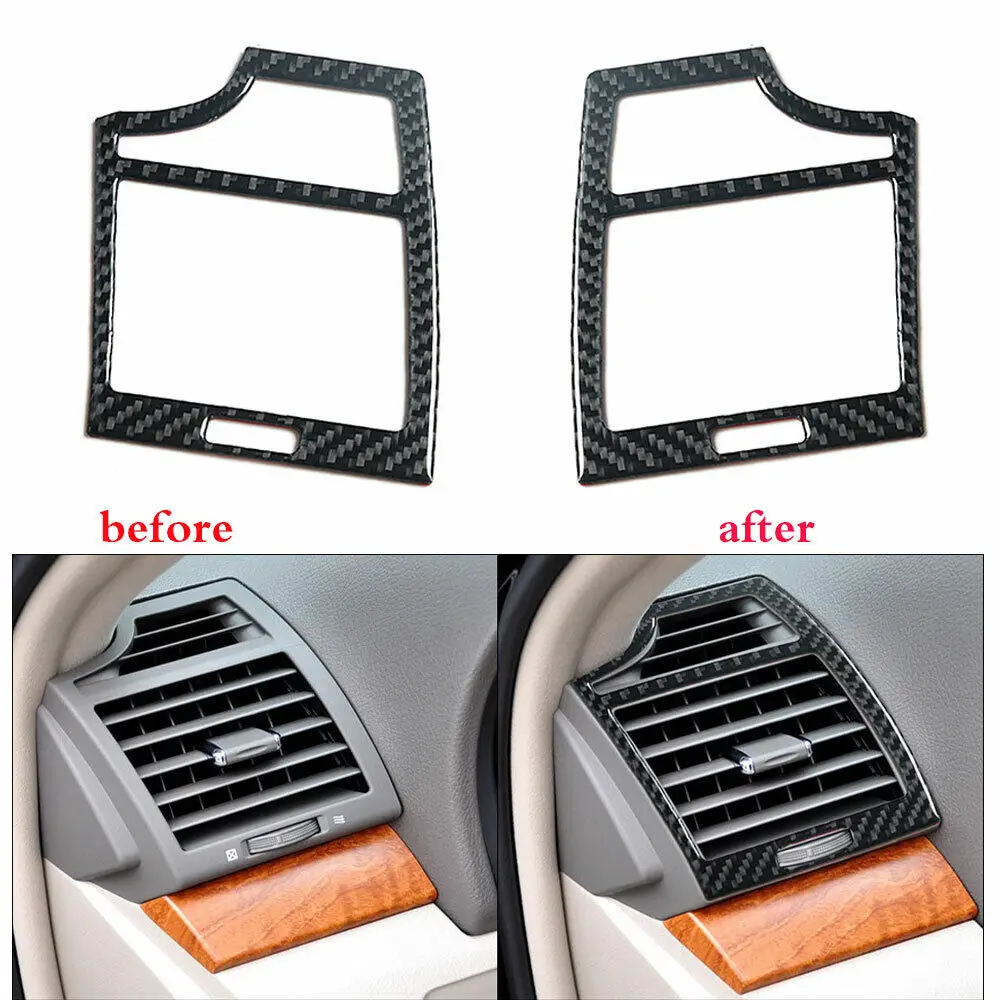 2Pcs Carbon Fiber Side AC Air Vent Outlet Covers Trim For Toyota Camry 2007-2011 Car Stickers Auto Accessories
2Pcs Carbon Fiber Side AC Air Vent Outlet Covers Trim For Toyota Camry 2007-2011 Car Stickers Auto Accessories