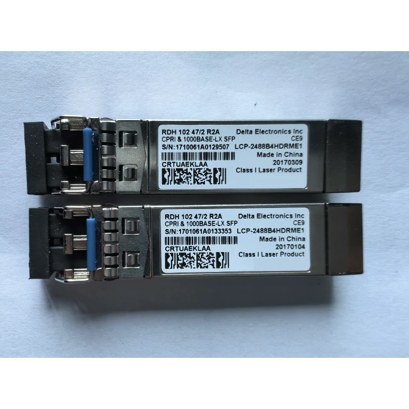 for Ericsson RDH 102 47/2 R2A 1000BASE-LX SFP 1.25G 1310nm 10km LC SMF DDM New Original
for Ericsson RDH 102 47/2 R2A 1000BASE-LX SFP 1.25G 1310nm 10km LC SMF DDM New Original