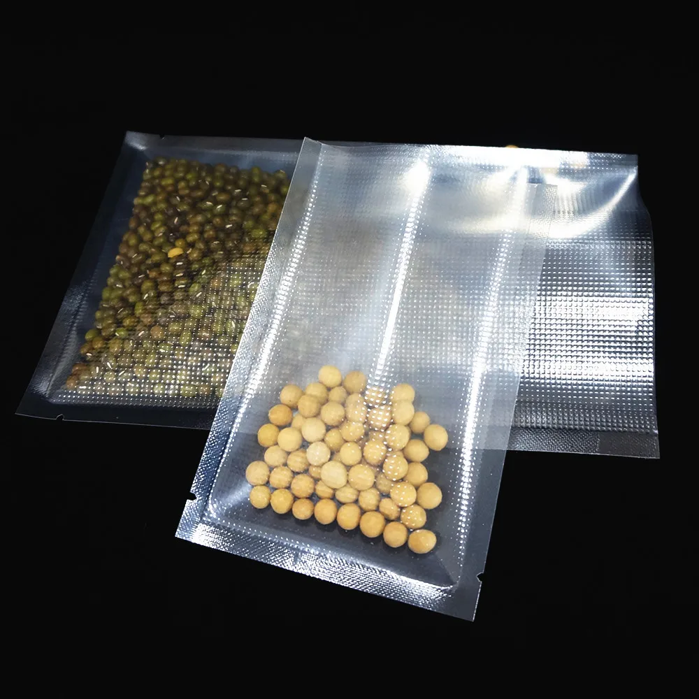 100pcs Clear Vacuum Seal Bags / One Side Embossed Heat-seal Plastic Pouch Food Fresh Keeping Package Meat Vacuumized Packing-bag
100pcs Clear Vacuum Seal Bags / One Side Embossed Heat-seal Plastic Pouch Food Fresh Keeping Package Meat Vacuumized Packing-bag