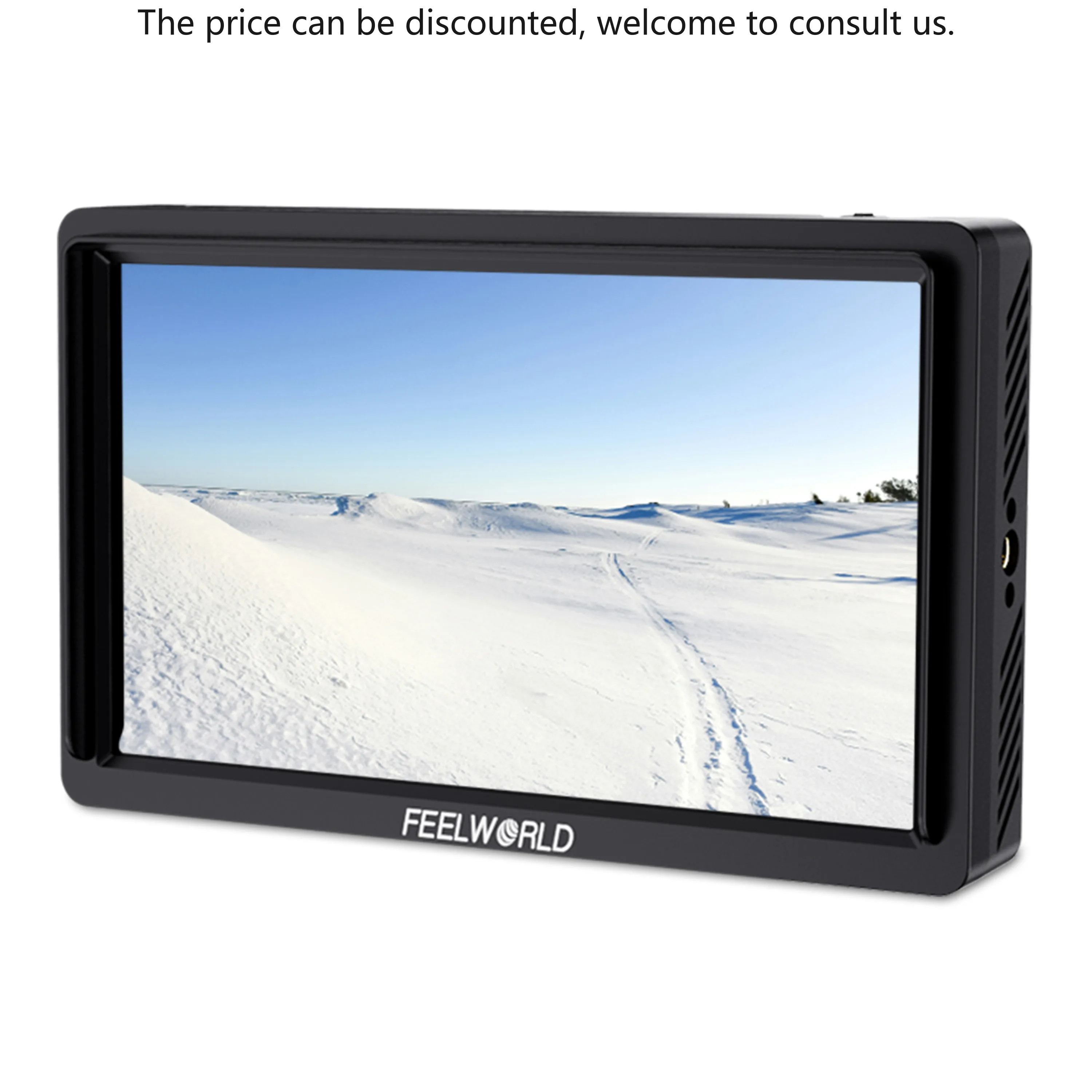 FEELWORLD FW568S Dslr Field Monitor 3G-SDI 4K HDMI 1920X1080 IPS 6 Inch Hdmi Camera Field Monitor F970 Power Adapter & Mount
FEELWORLD FW568S Dslr Field Monitor 3G-SDI 4K HDMI 1920X1080 IPS 6 Inch Hdmi Camera Field Monitor F970 Power Adapter & Mount
