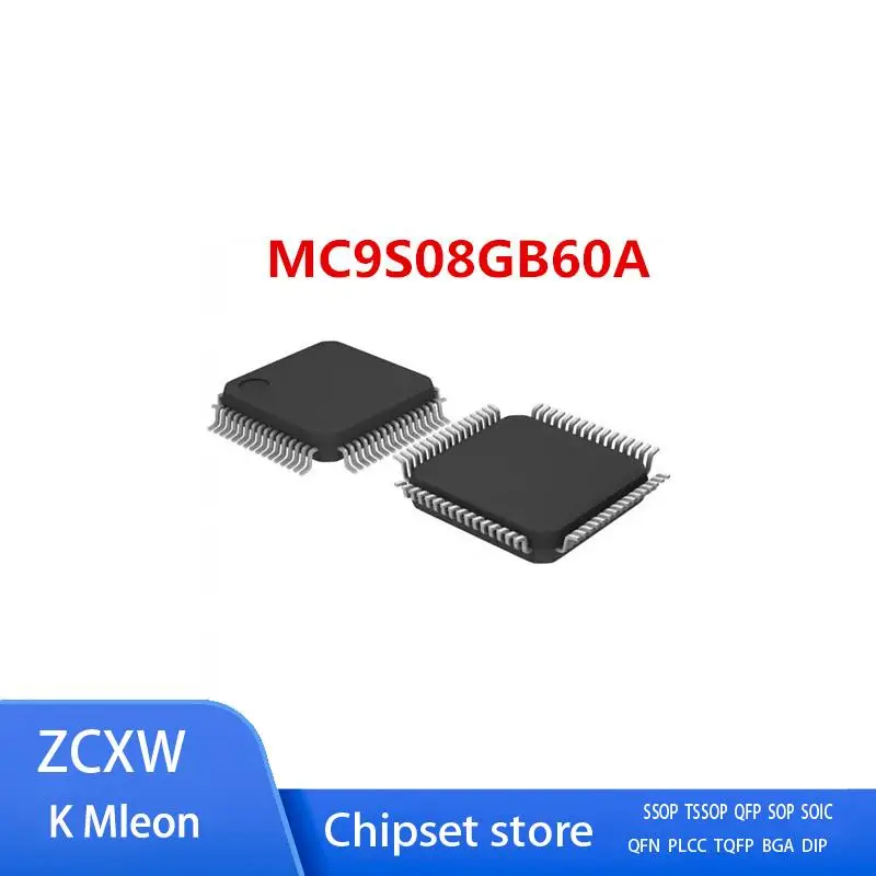 5PCS-10PCS/LOT MC9S08GB60ACFUE MC9S08GB60A MC9S08GB60ACFU TQFP-64
5PCS-10PCS/LOT MC9S08GB60ACFUE MC9S08GB60A MC9S08GB60ACFU TQFP-64