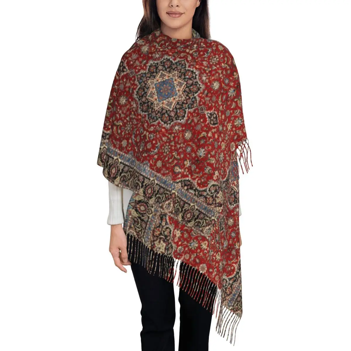 Custom Vintage Oriental Traditional Moroccan Turkish Style Scarf Wrap Women Winter Warm Tassel Shawl Unisex Bohemian Scarves
Custom Vintage Oriental Traditional Moroccan Turkish Style Scarf Wrap Women Winter Warm Tassel Shawl Unisex Bohemian Scarves