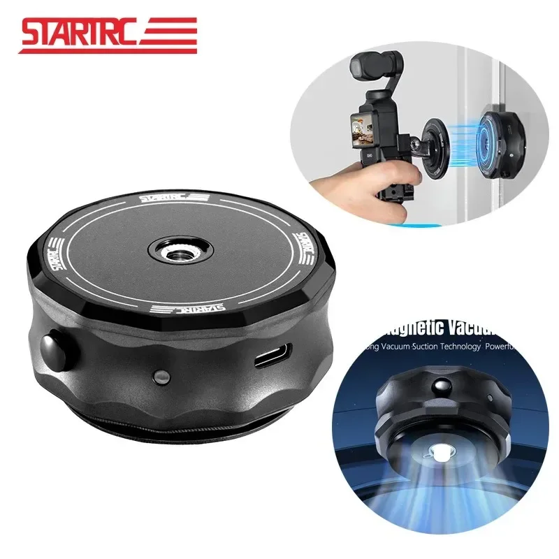Electric Magnetic Vacuum Suction Cup Mount Base For DJI Pocket 3 Action 5 Pro Insta360 X4/GO3S/ACE PRO/GOPRO Accessories
Electric Magnetic Vacuum Suction Cup Mount Base For DJI Pocket 3 Action 5 Pro Insta360 X4/GO3S/ACE PRO/GOPRO Accessories