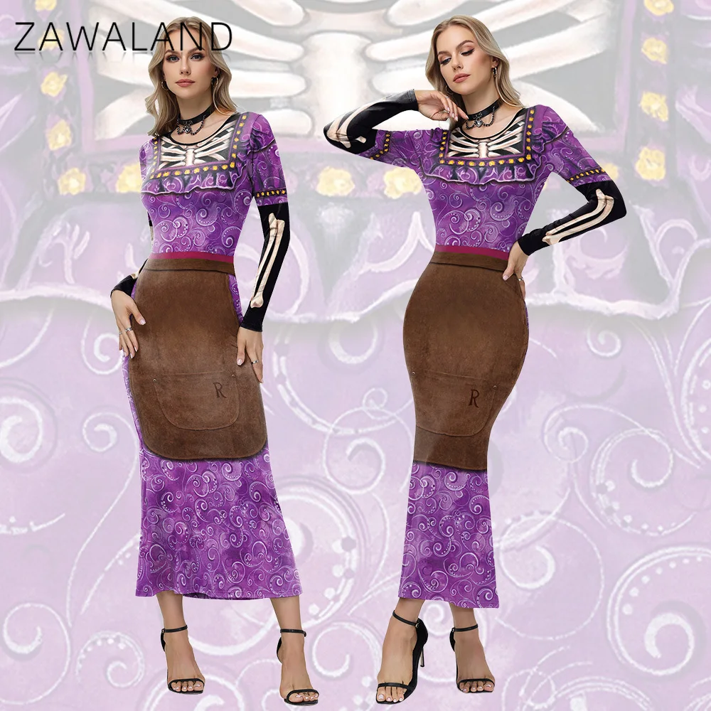 Halloween Cosplay Mama Imelda Dresses Fancy Costume Carnival Party Performance Printed Skirt Women Slim fit Long Sleeve Outfits
Halloween Cosplay Mama Imelda Dresses Fancy Costume Carnival Party Performance Printed Skirt Women Slim fit Long Sleeve Outfits