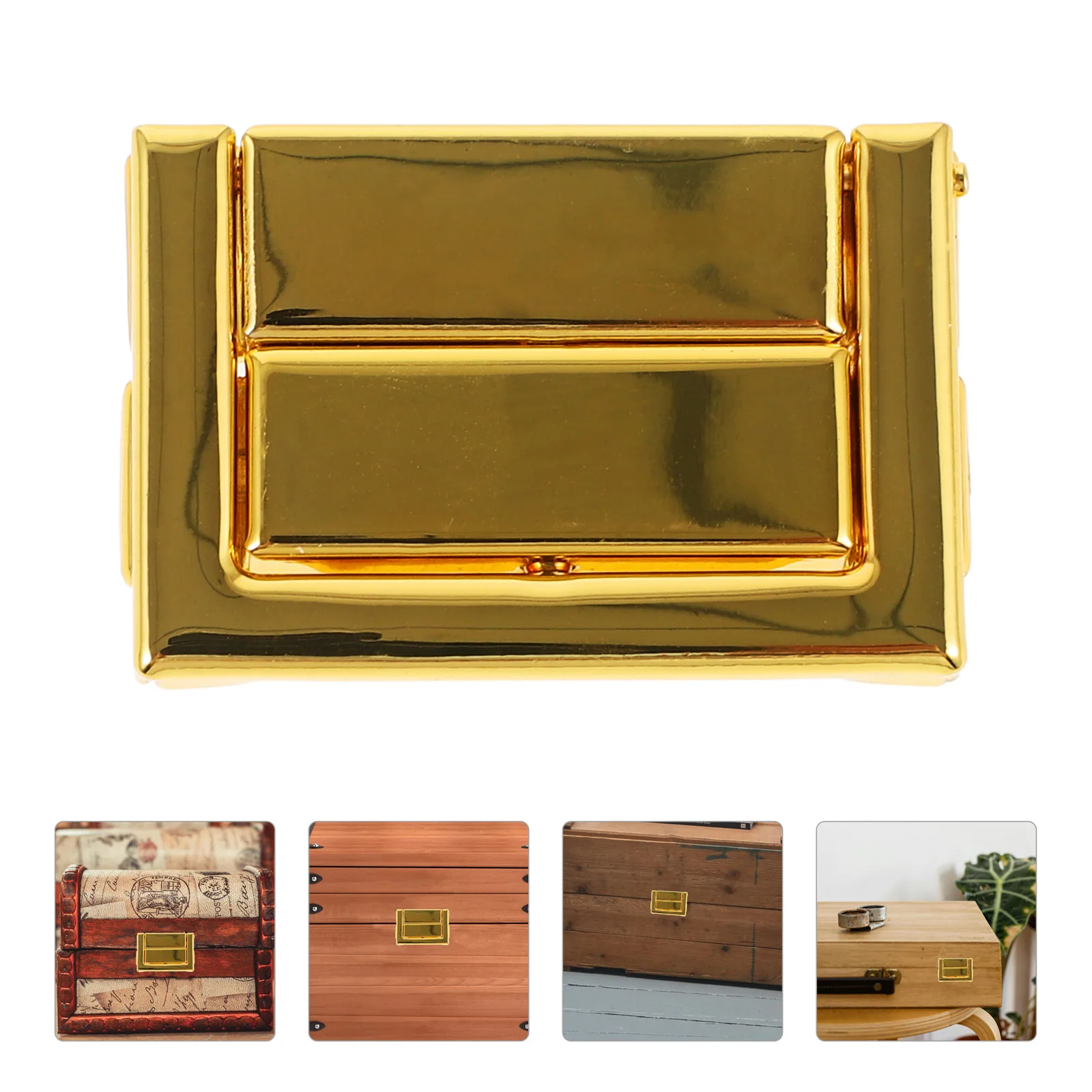Gift Boxes Jewelry Buckle Small Lock 30x48MM Metal Hasp Alloy Latch Cabinet Mini Box Clasp Modern Design Stable Material
Gift Boxes Jewelry Buckle Small Lock 30x48MM Metal Hasp Alloy Latch Cabinet Mini Box Clasp Modern Design Stable Material