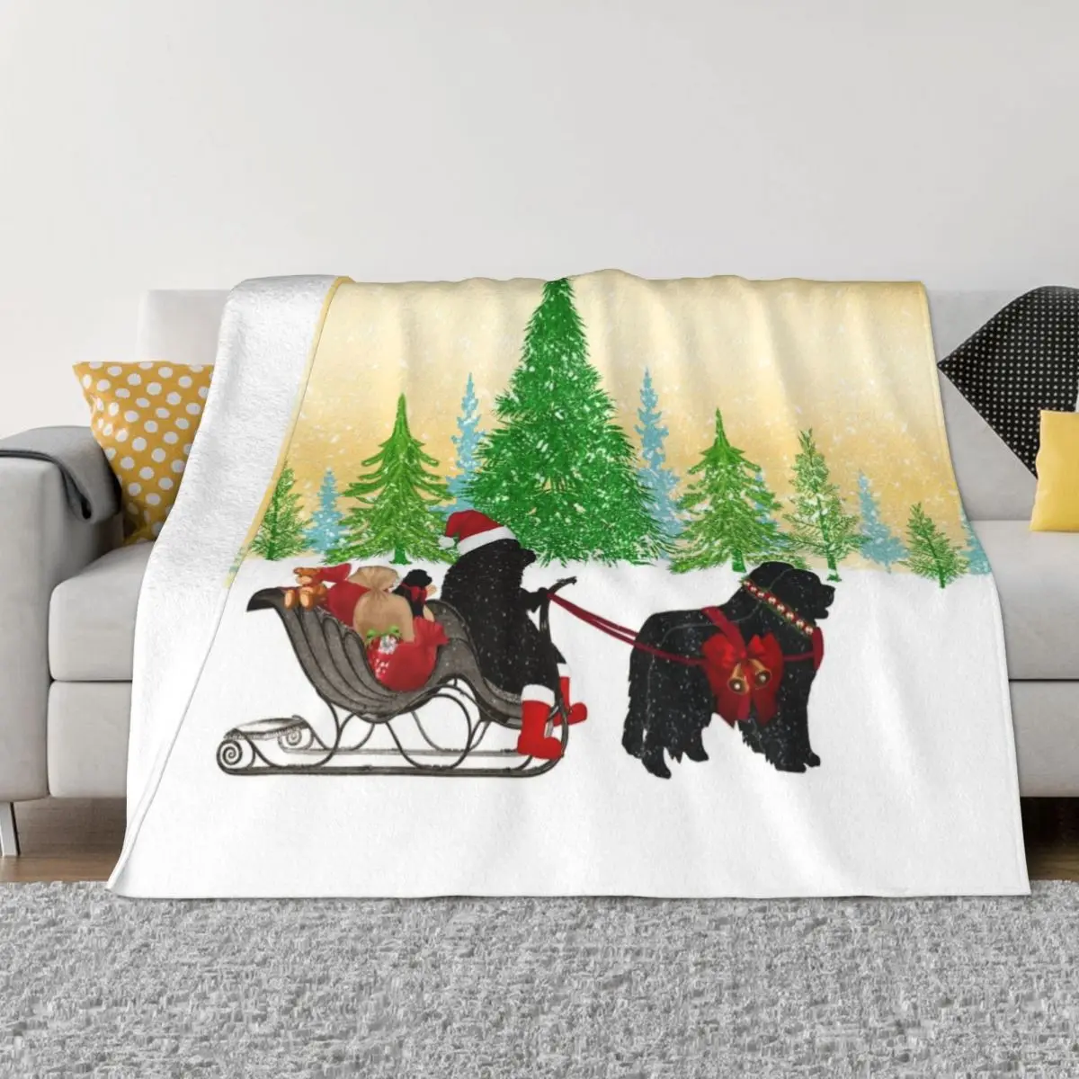 Newfoundland Dog Christmas! Throw Blanket Sofa Blanket Weighted Blanket Stuffed Blankets
Newfoundland Dog Christmas! Throw Blanket Sofa Blanket Weighted Blanket Stuffed Blankets