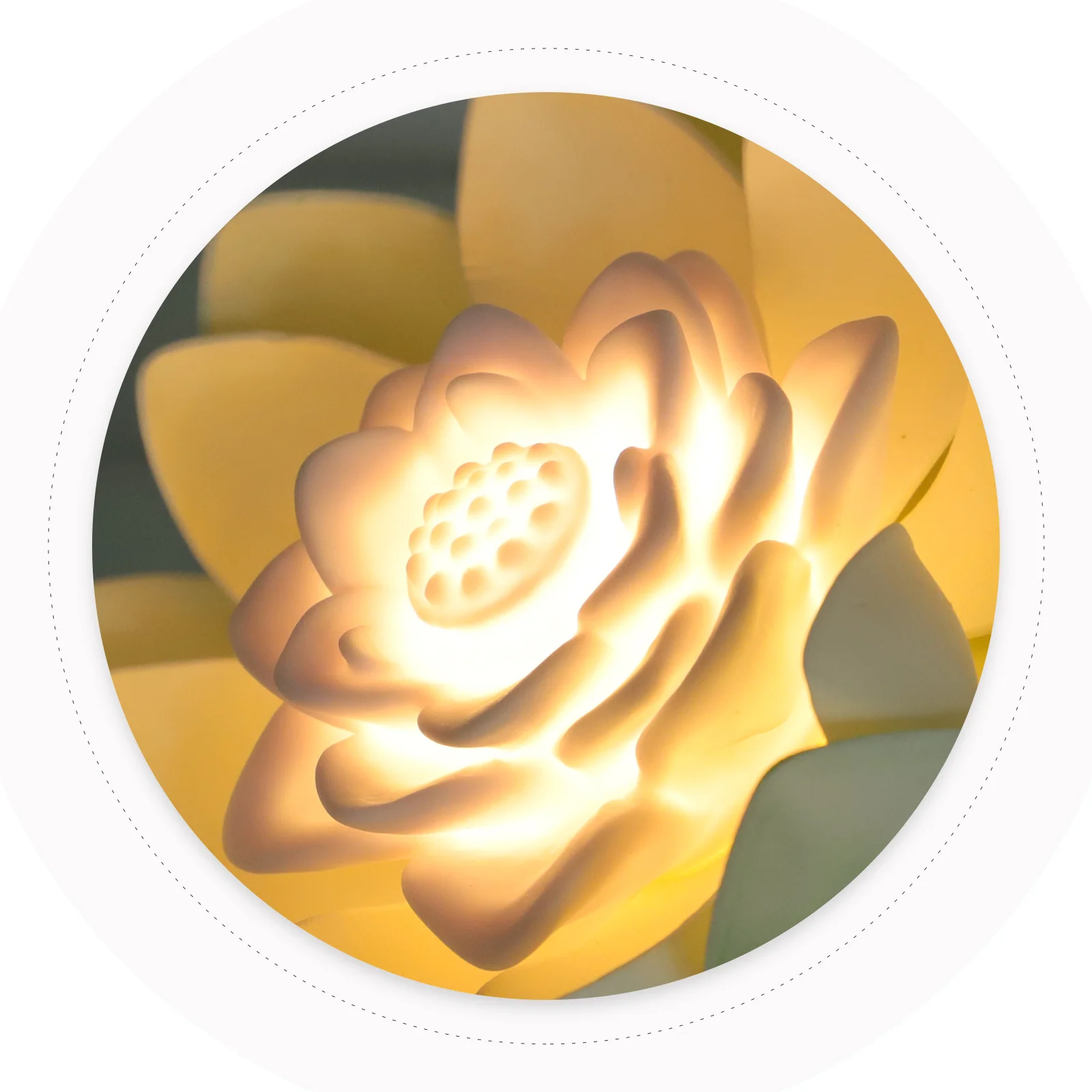 LED Lotus White Artificial Water Lily Flower Pool Decoration Festival Party Flower
LED Lotus White Artificial Water Lily Flower Pool Decoration Festival Party Flower