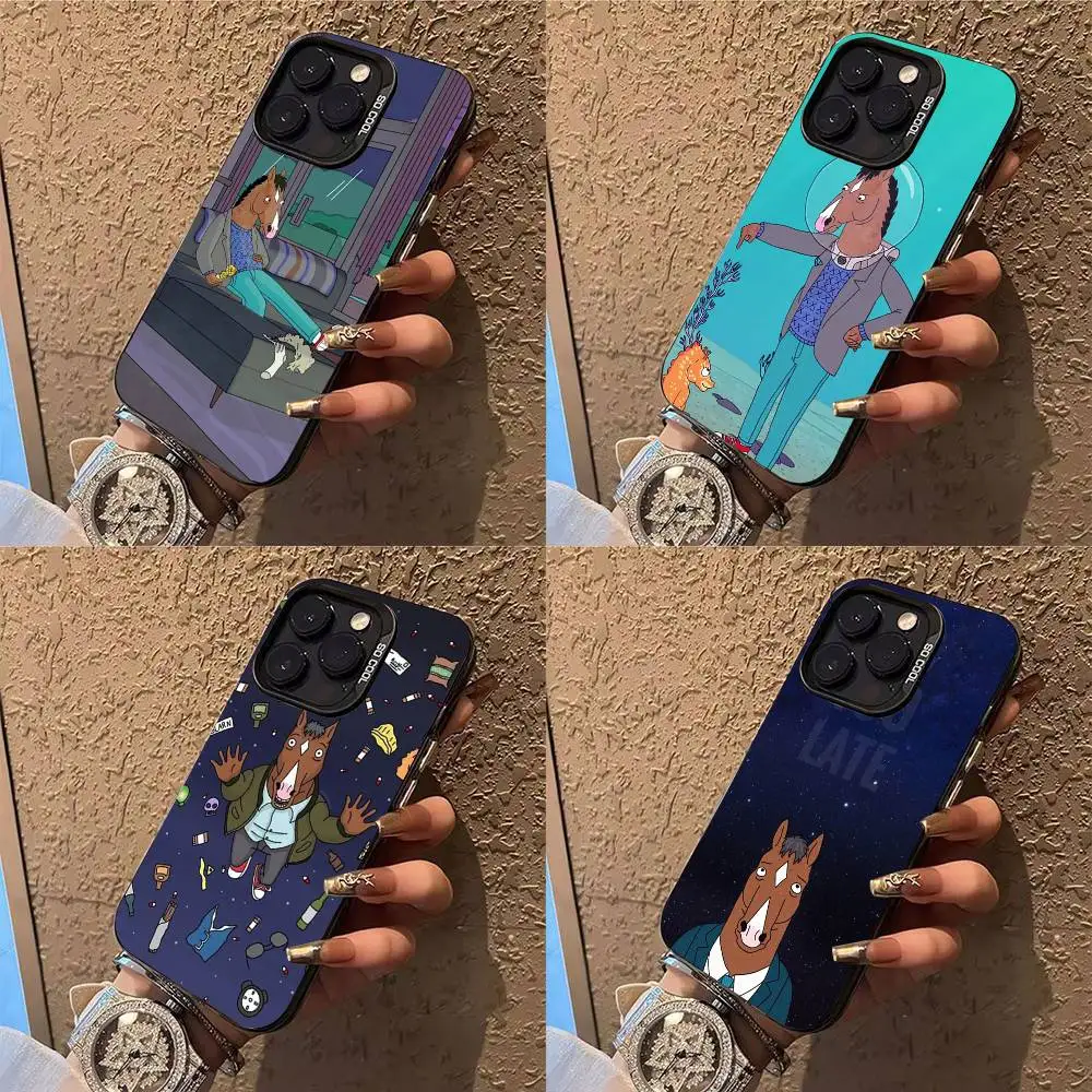 B-Bojack funny H-Horseman Phone Case For iPhone 17,16,15,14,13,12,X,8,Pro,Max,Plus,E,SE4,Air,Mini IMD Matte Black 
B-Bojack funny H-Horseman Phone Case For iPhone 17,16,15,14,13,12,X,8,Pro,Max,Plus,E,SE4,Air,Mini IMD Matte Black