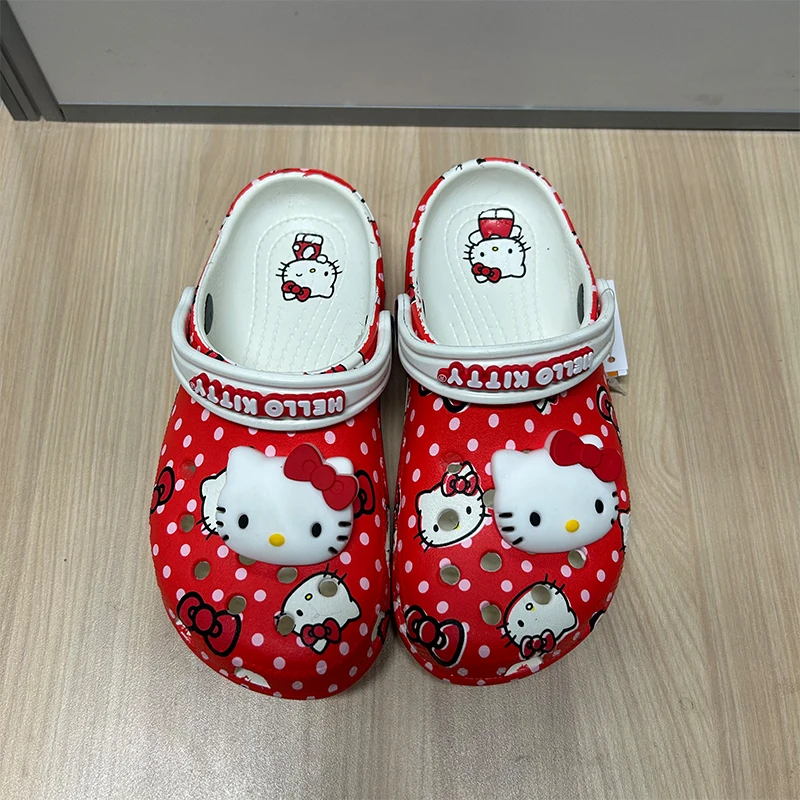 Sanrio Hello Kitty Slippers Kt Cat Sandals Kawaii Eva Anime Home Beach Shoes Summer Slippers Kid Gift
Sanrio Hello Kitty Slippers Kt Cat Sandals Kawaii Eva Anime Home Beach Shoes Summer Slippers Kid Gift