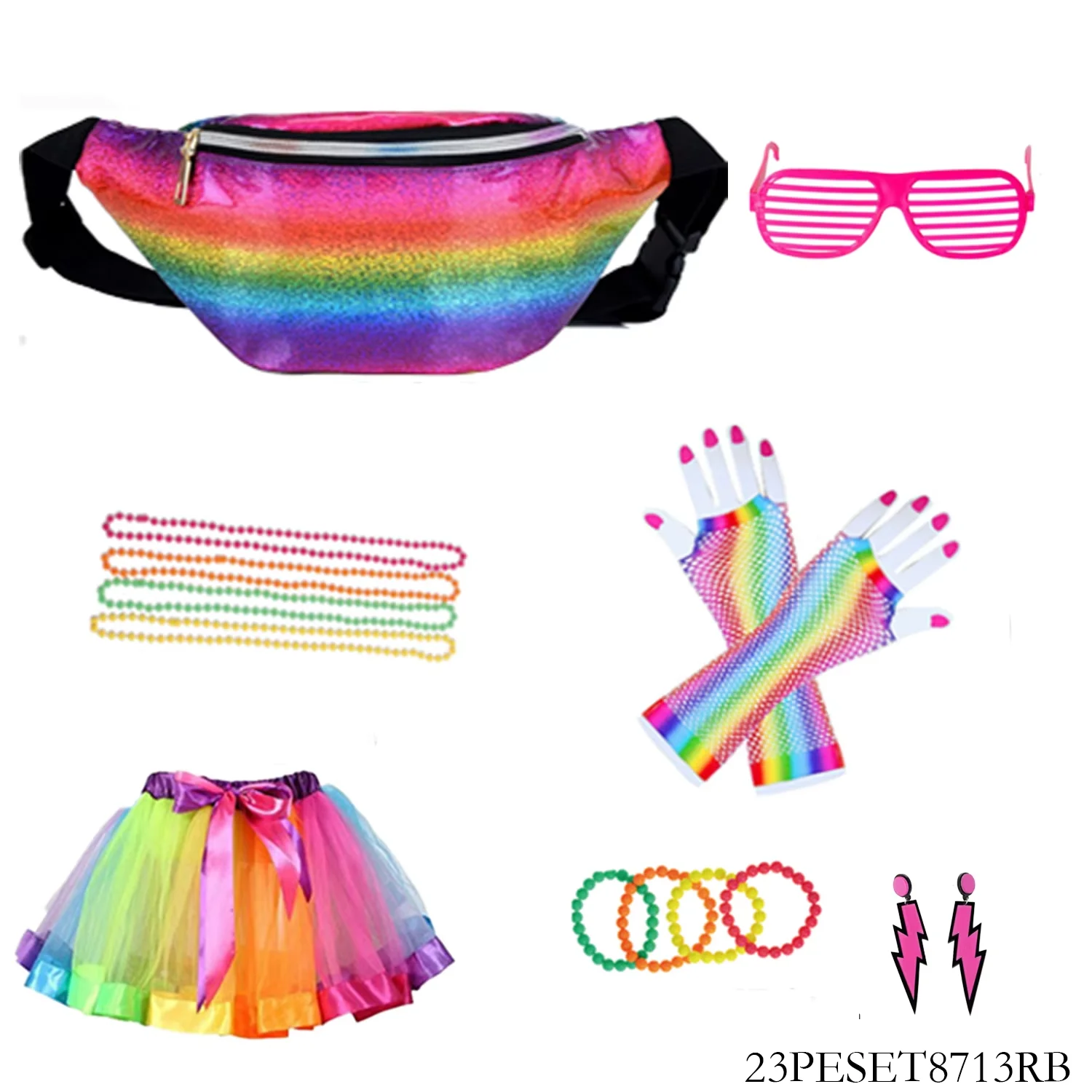 Набор аксессуаров для маскарадного костюма PESENAR 80-х годов
Набор аксессуаров для маскарадного костюма PESENAR 80-х годов