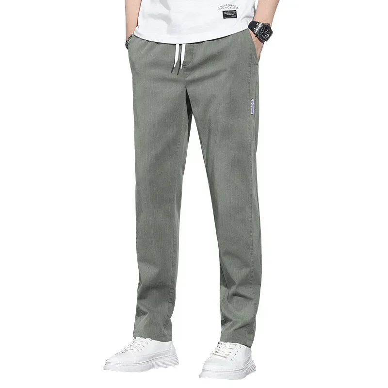Four Seasons Men Micro Elastic Breathable Casual Pants Male Youth Korean Version of All Loose Straight Male Jeanadult Gentleman
Four Seasons Men Micro Elastic Breathable Casual Pants Male Youth Korean Version of All Loose Straight Male Jeanadult Gentleman