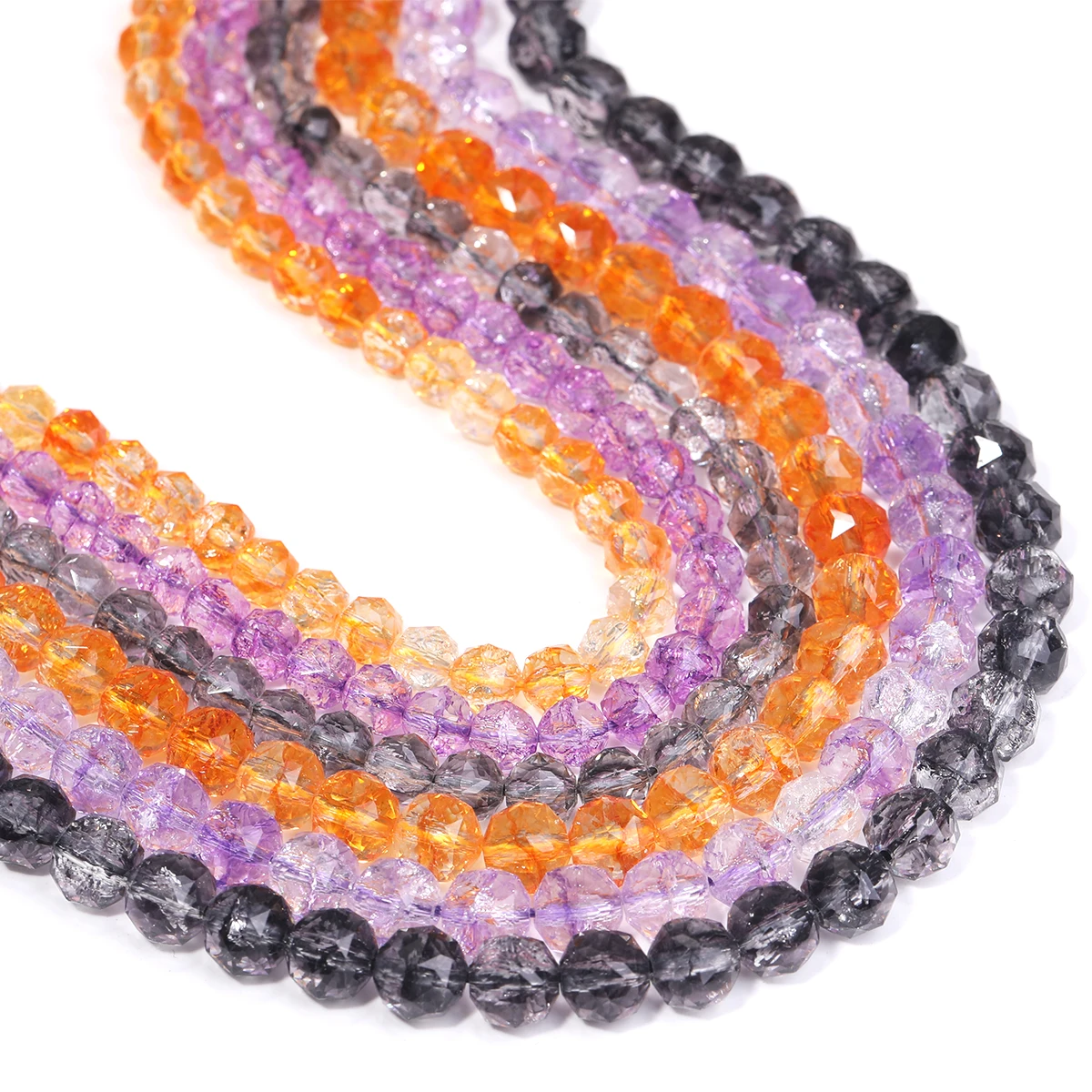 Faceted Crystal Beads Glass Spacer Beads For DIY Jewelry Making Handmade Bracelet Necklace Accessories Beads
Faceted Crystal Beads Glass Spacer Beads For DIY Jewelry Making Handmade Bracelet Necklace Accessories Beads