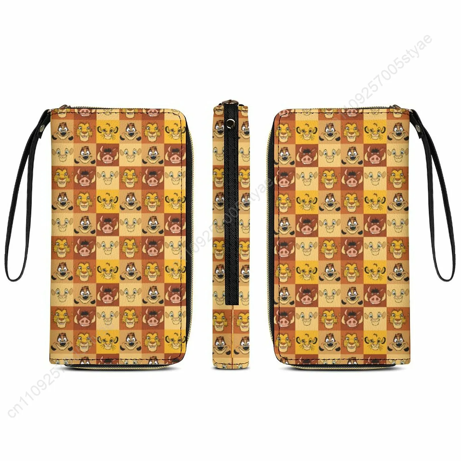 Simba Leather Wallet Disney Licensed Customizable Personalized Design Your Pattern Portable Purse Double-sided Printing
Simba Leather Wallet Disney Licensed Customizable Personalized Design Your Pattern Portable Purse Double-sided Printing