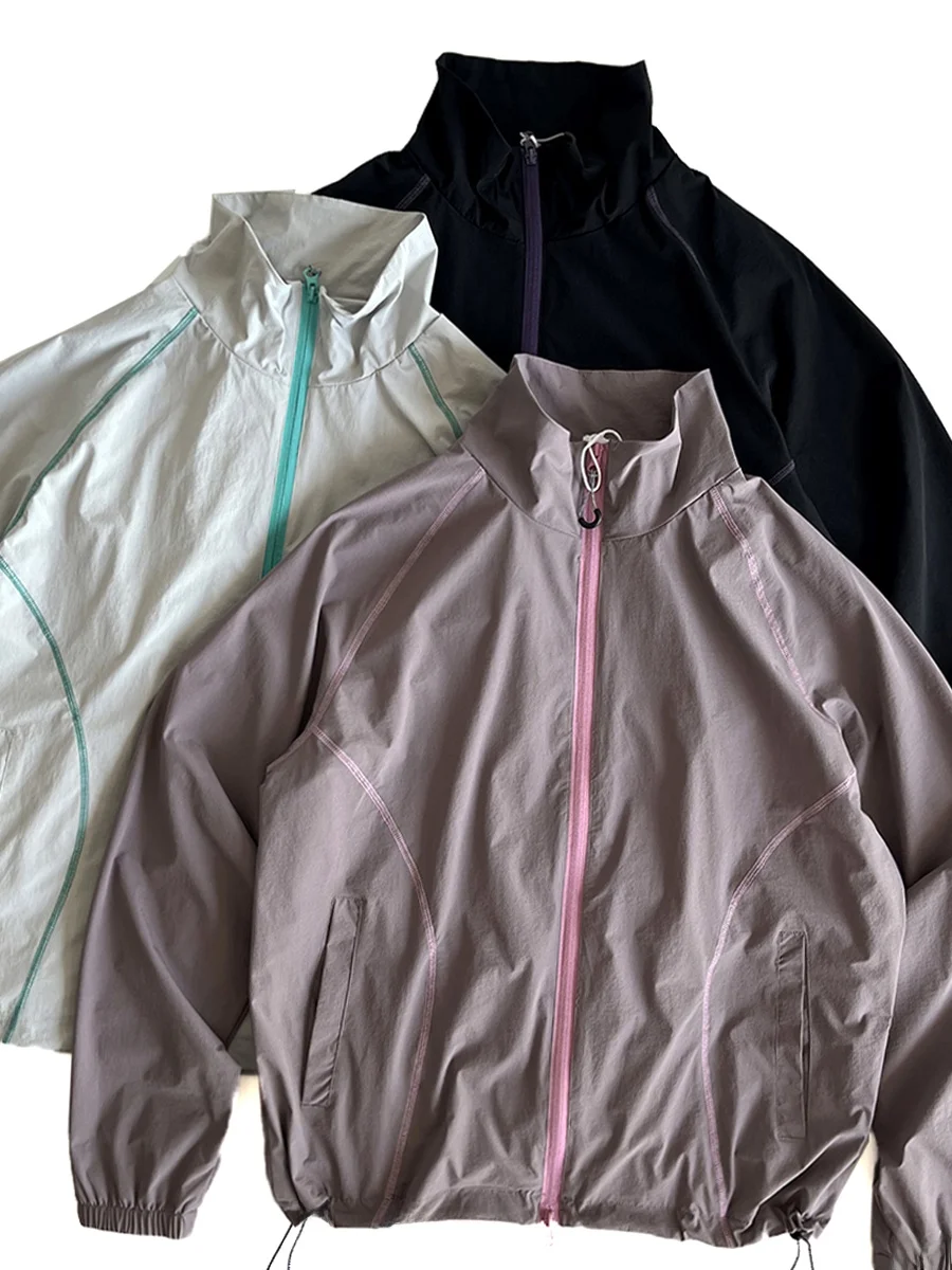 Lightweight Windproof Stand Collar Jaet Color Colion Outdoor Casual Sle for Hiking And Leisure Activities
Lightweight Windproof Stand Collar Jaet Color Colion Outdoor Casual Sle for Hiking And Leisure Activities