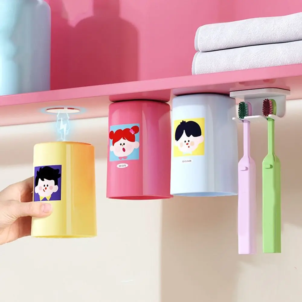 Plastic Magnetic Mouthwash Cup Wall-Mounted Upside Down Inverted Magnetic Toothbrush Cup Punch Free Space Saving Toothbrush Cup
Plastic Magnetic Mouthwash Cup Wall-Mounted Upside Down Inverted Magnetic Toothbrush Cup Punch Free Space Saving Toothbrush Cup