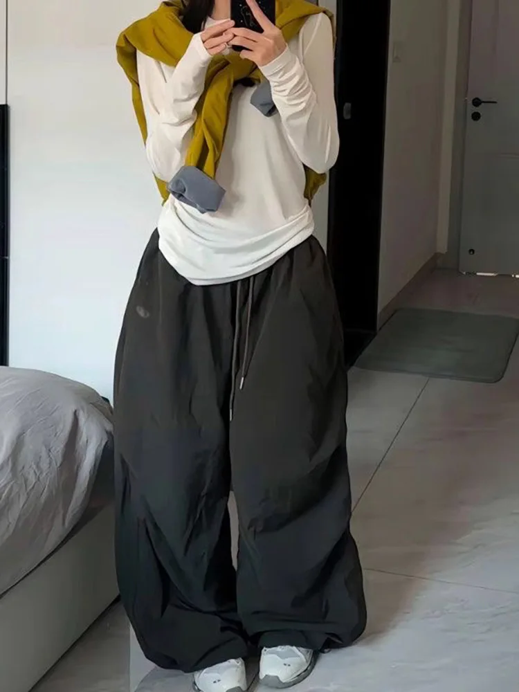 Широкие брюки, винтажные женские зимние плюшевые брюки для отдыха на подкладке, уютные брюки из флока с эластичной резинкой на талии, нежные мягкие брюки из софтшелла, большие размеры
Широкие брюки, винтажные женские зимние плюшевые брюки для отдыха на подкладке, уютные брюки из флока с эластичной резинкой на талии, нежные мягкие брюки из софтшелла, большие размеры