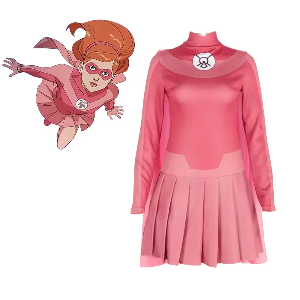 Anime Invincible: Atom Eve Cosplay Adult Women Superhero Uniform Bodysuit Full Set Accessories Suits Dress Carnival Prop
Anime Invincible: Atom Eve Cosplay Adult Women Superhero Uniform Bodysuit Full Set Accessories Suits Dress Carnival Prop