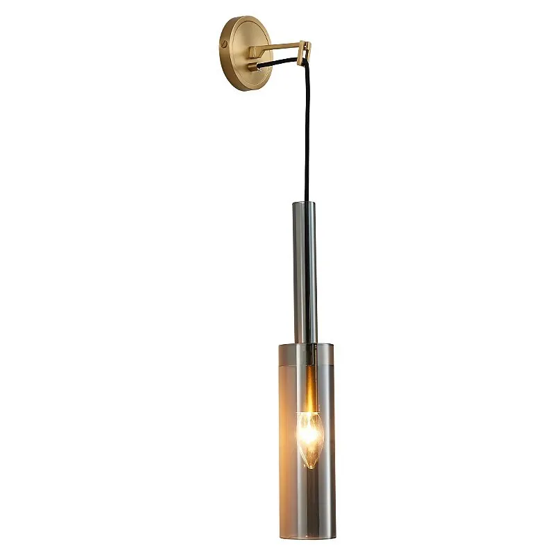 Nordic all copper light luxury ins living room bedroom bedside wall lamp creative atmosphere 
Nordic all copper light luxury ins living room bedroom bedside wall lamp creative atmosphere