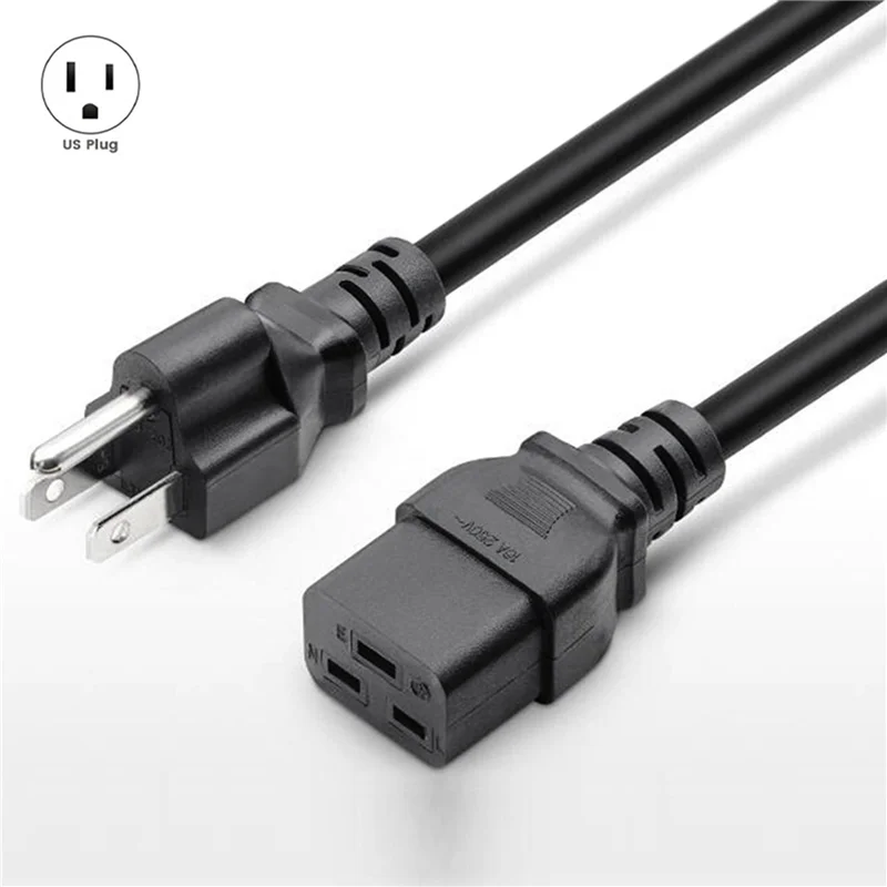 AA84 2X США Nema 5-15P TO C19 Удлинительный кабель переменного тока Nema 5-15P To IEC 320 C19 Шнур питания (вилка стандарта США, 1 м)
AA84 2X США Nema 5-15P TO C19 Удлинительный кабель переменного тока Nema 5-15P To IEC 320 C19 Шнур питания (вилка стандарта США, 1 м)
