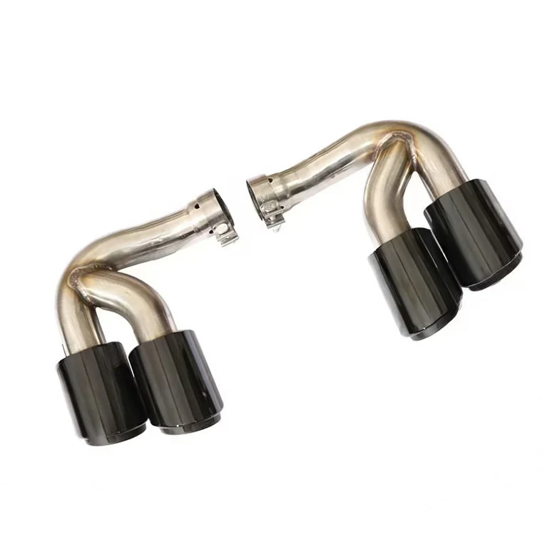 Premium Triple Layer Dual Exit Stainless Steel Exhaust Tip Polished Finish for Porsche Cayenne 2024 Model- Perfect Fitment
Premium Triple Layer Dual Exit Stainless Steel Exhaust Tip Polished Finish for Porsche Cayenne 2024 Model- Perfect Fitment