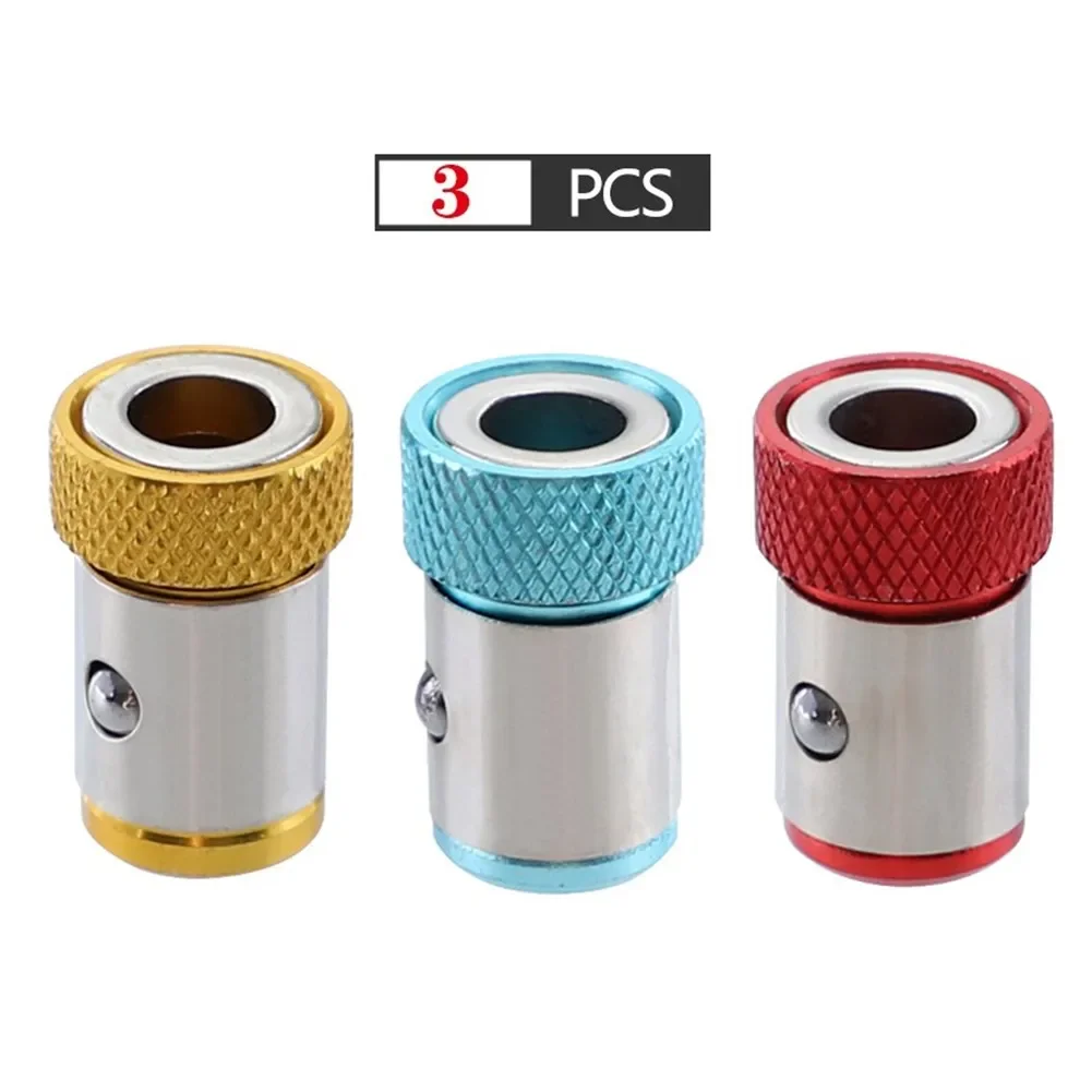 3pcs Magnetic Bit Holder Alloy Electric Magnetic Ring Screwdriver Bit Head Universal-Anti-Corrosion Strong Magnet Drill Head
3pcs Magnetic Bit Holder Alloy Electric Magnetic Ring Screwdriver Bit Head Universal-Anti-Corrosion Strong Magnet Drill Head