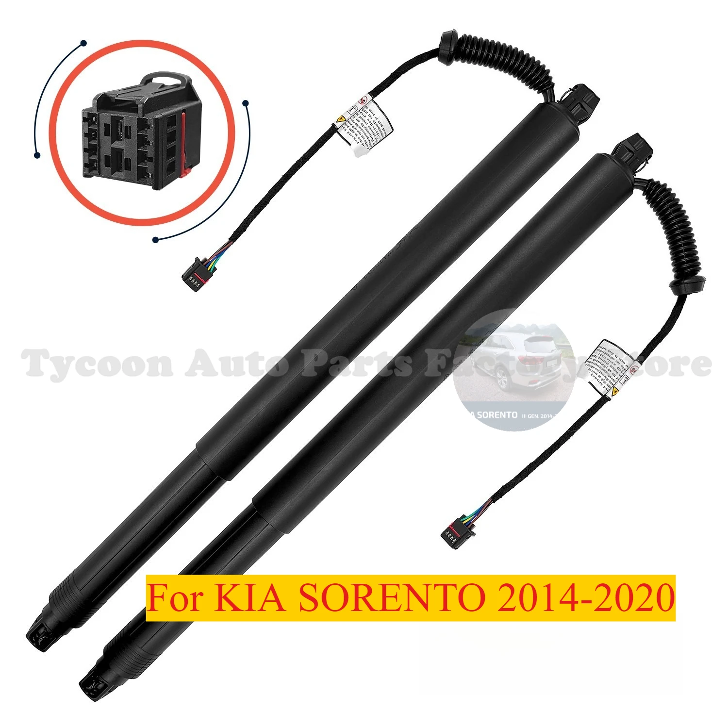 Electric Tailgate Strut For KIA SORENTO 2014-2020 81780-C5100 Actuator Kit Sx+Dx
Electric Tailgate Strut For KIA SORENTO 2014-2020 81780-C5100 Actuator Kit Sx+Dx