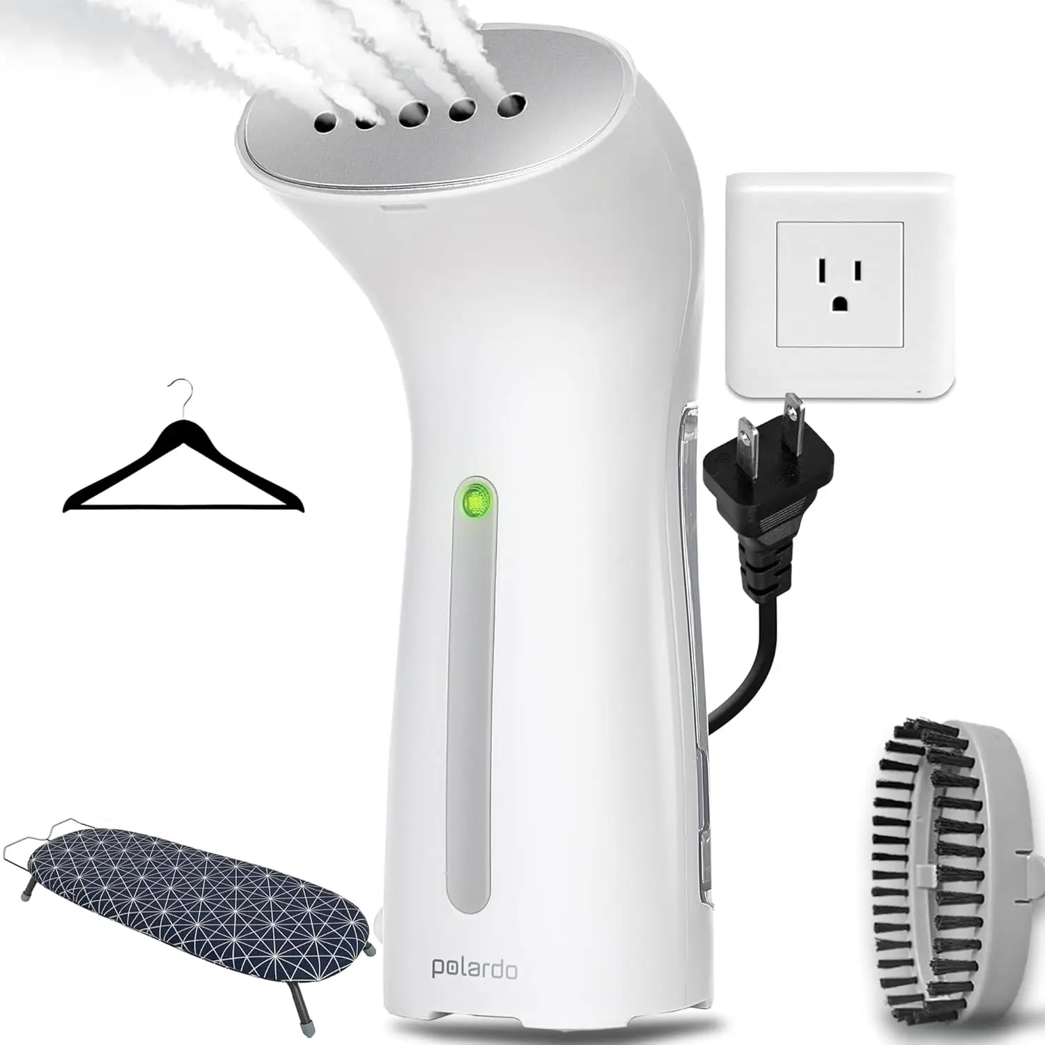 Portable Handheld Garment Steamer, 25s Heat Up, 120V
Portable Handheld Garment Steamer, 25s Heat Up, 120V